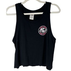 PINK Victoria’s Secret “Love Pink Love Pink” Crop Top